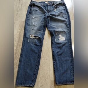 J Crew Boyfriend Distressed Jeans